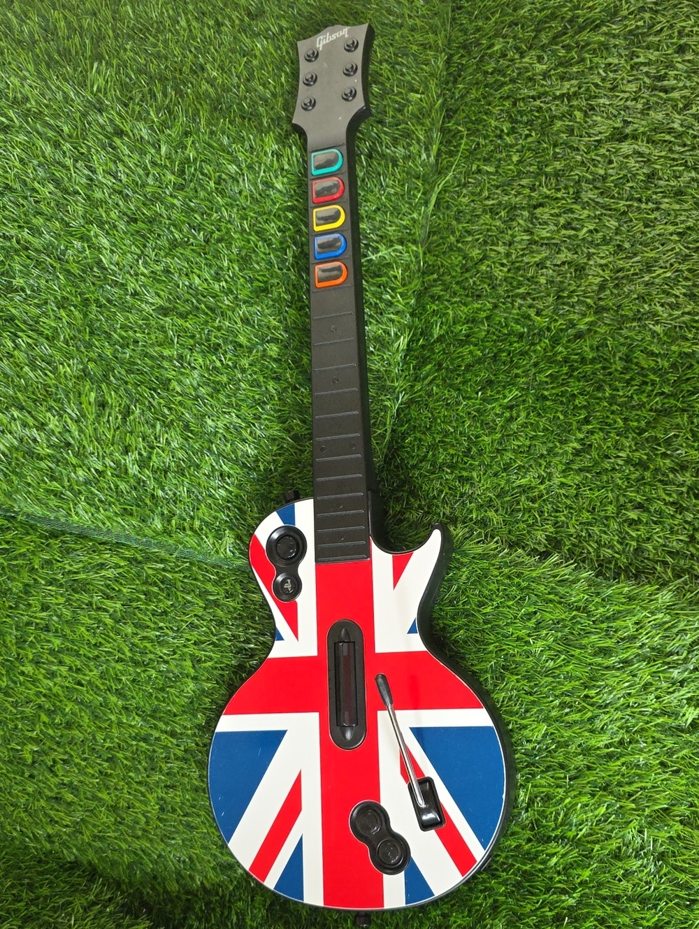 Guitar Hero Union Jack No Dongle Missing Battry Lid Not Tested